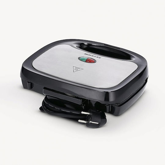 Severin Τοστιέρα για 2 Τοστ 600W Inox