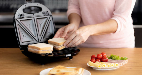 Gallet Sandwich Maker pentru for 1 Sandwich Sandvișuri 700W Inox