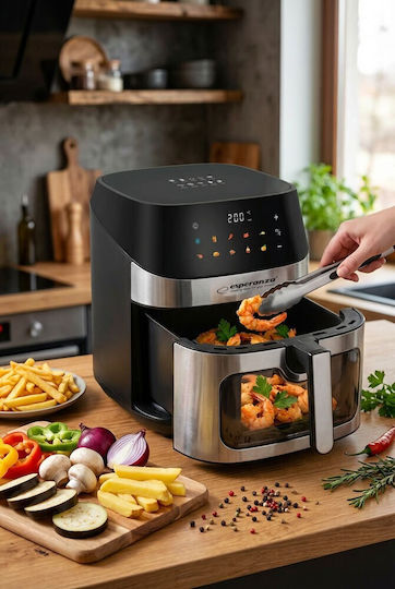 Esperanza Eka005 Air Fryer 8lt Black