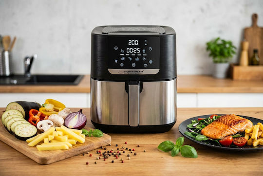 Esperanza Eka004 Air Fryer 8lt Μαύρο