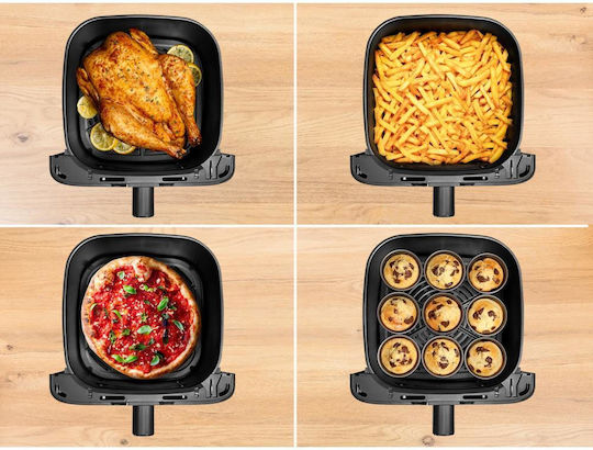 Tefal Easy Fry Еър Фрайър 7.5лт Черен