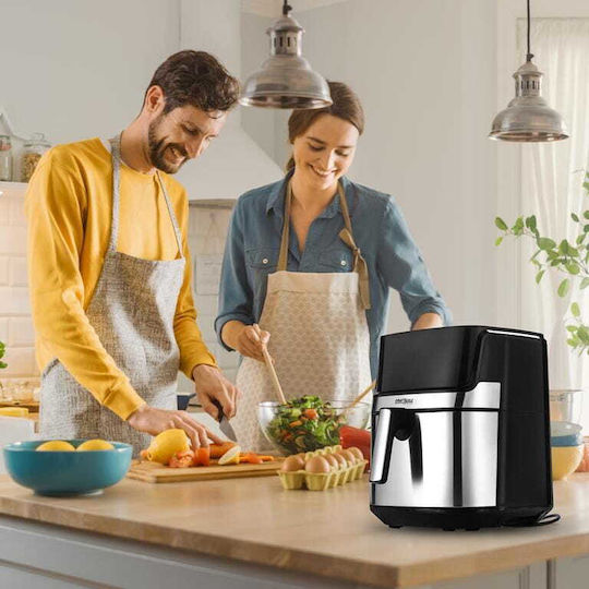 Kraft & Dele Еър Фрайър 8лт Черен KD4101