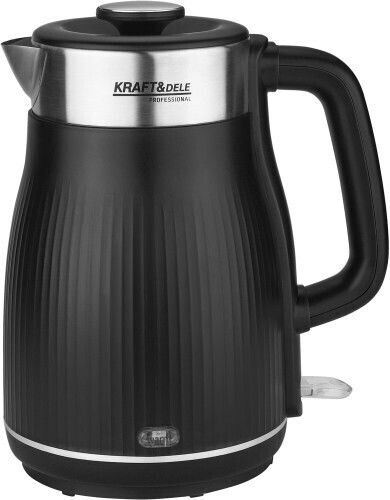 Kraft & Dele Fierbător 1.8lt 2400W Negru