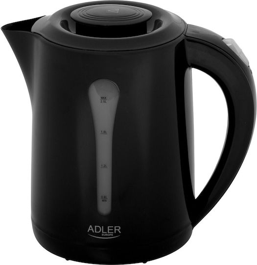 Adler Βραστήρας 2.5lt 2200W Μαύρος