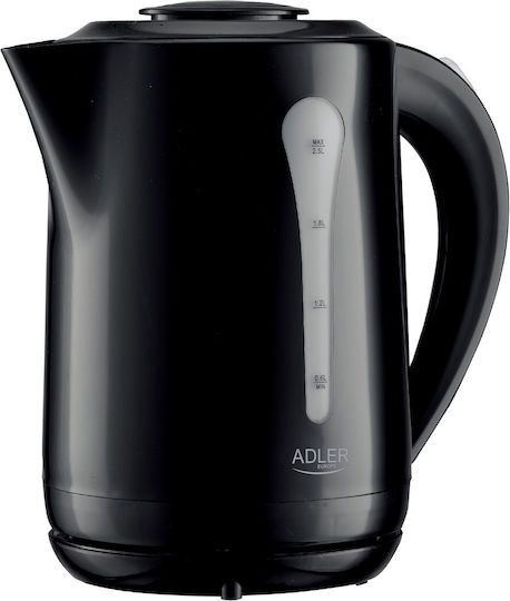 Adler Βραστήρας 2.5lt 2200W Μαύρος