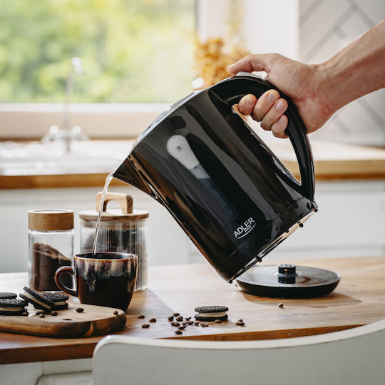 Adler Βραστήρας 2.5lt 2200W Μαύρος