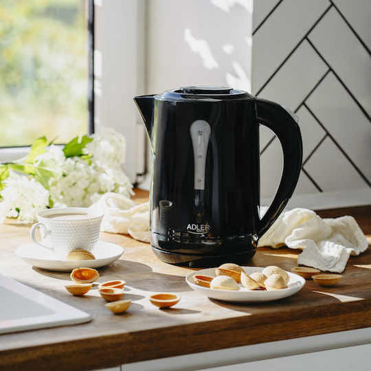 Adler Βραστήρας 2.5lt 2200W Μαύρος