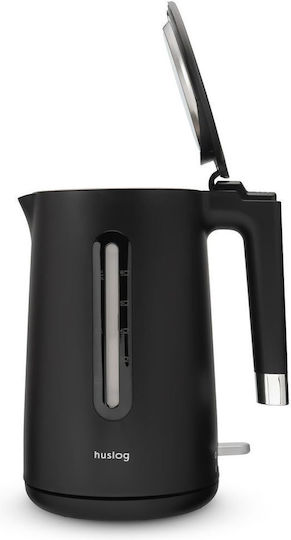 Huslog Електрическа Кана 1.5л 2200W Сива HUS1073