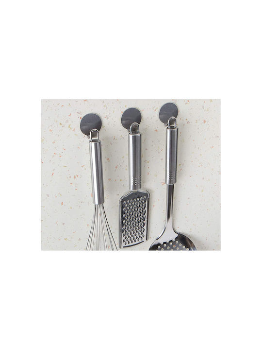 Verk Group Badezimmerhaken Mono mit Schrauben 4x3.5cm Inox Graue