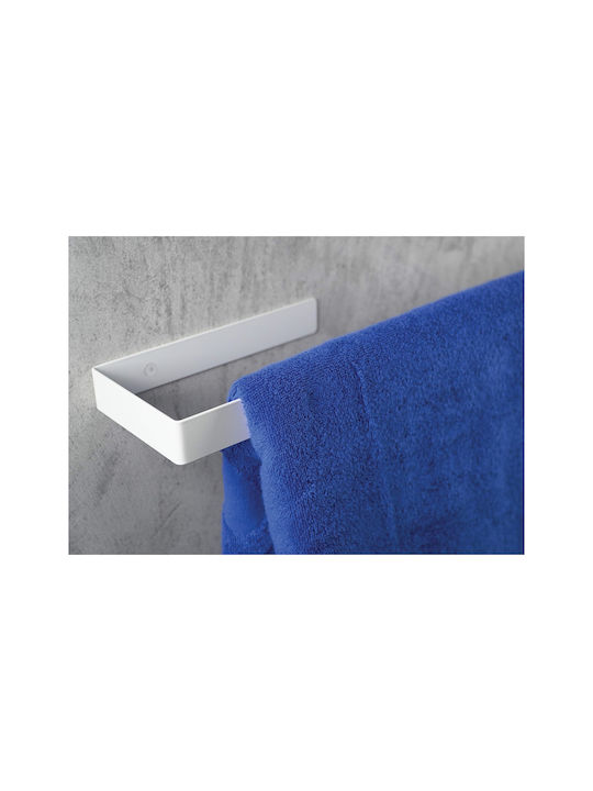 Deante Single Wall-Mounted Bathroom Rail ​60x60cm White