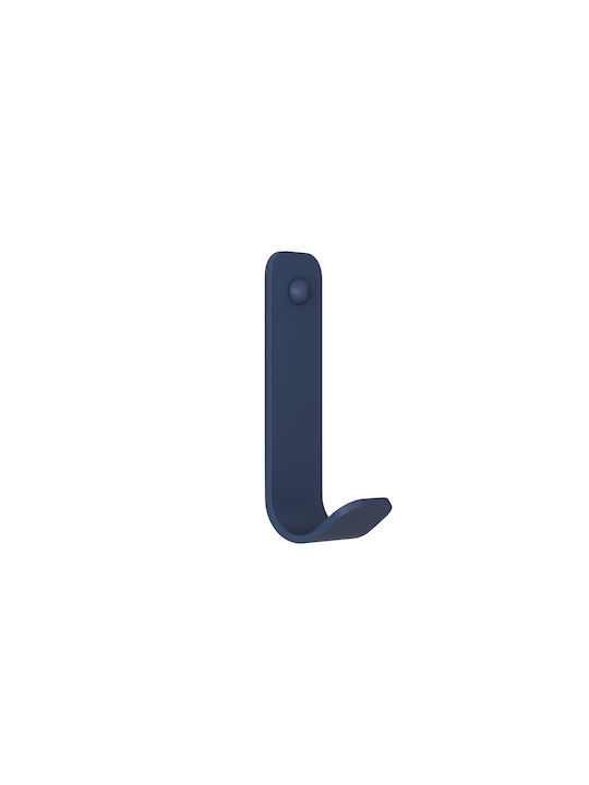 Pam & Co Haken Badezimmer Einzeln Schrauben ​5x13cm Matt Navy Blue