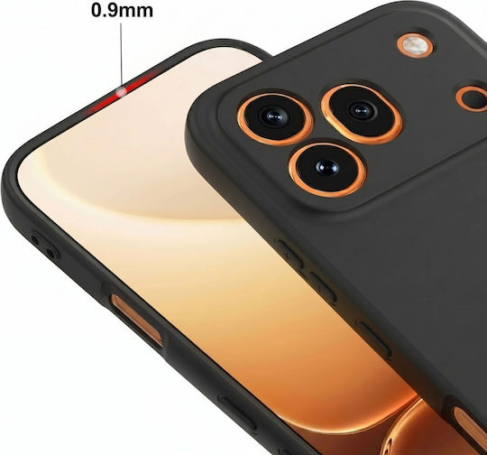 Avizar Case Honor 600 Pro Flexible Protection Lanyard Black