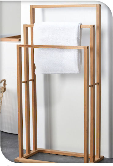 MRShome Bară Triplă de Baie Montată pe Perete cu Șuruburi 40x24.5cm Argintie