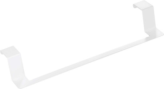 Deante Single Wall-Mounted Bathroom Rail with Screws White