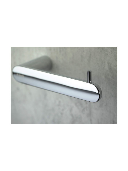 Deante Wandmontiert Papierhalter Silber