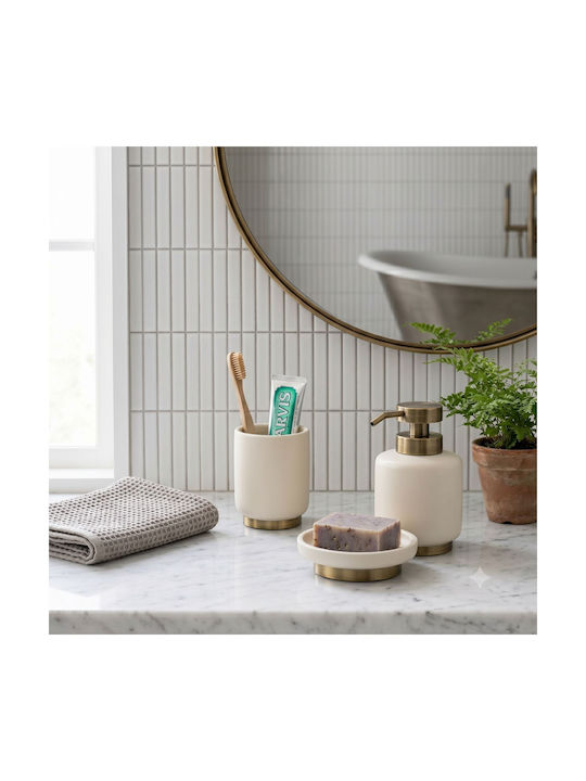 Ankor Kunststoff-Seifenschale Beige 5202305