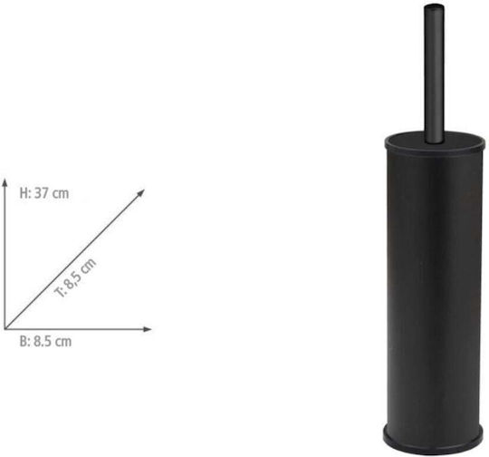 Wenko Inox Toilet Brush Black
