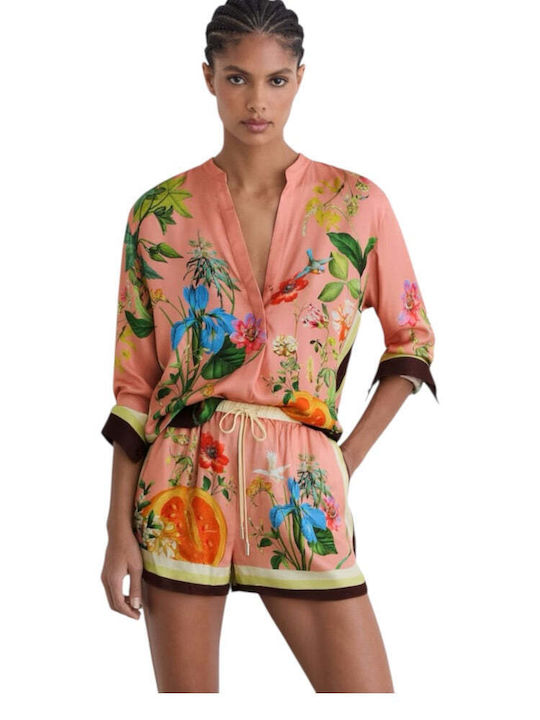 Pantaloni Scurți Pentru Femei Tropical