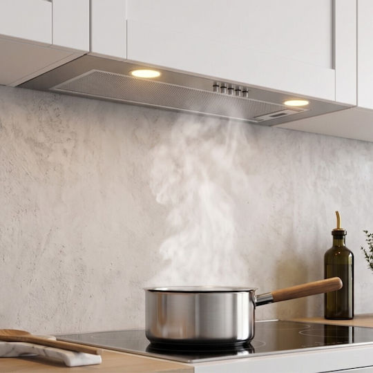 Davoline Incasso 52 IX Μηχανισμός Απορρόφησης 52cm Inox