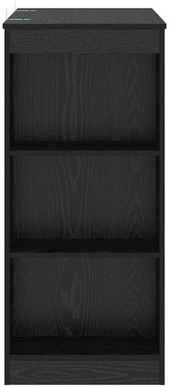 Bar Table Wooden Black Oak 95x47x103.5 cm
