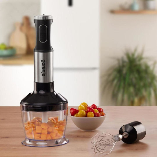 Gorenje Handmixer mit Inox-Stab 1000W Silber