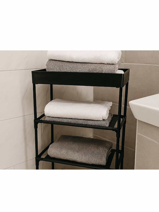 Verk Group Floor Bathroom Shelf Metallic