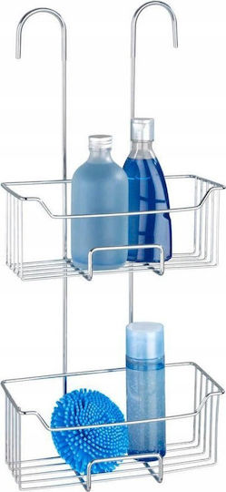 Wenko Milo An der Wand montiert Badezimmerregal Metallisch 55x25x14cm Silber