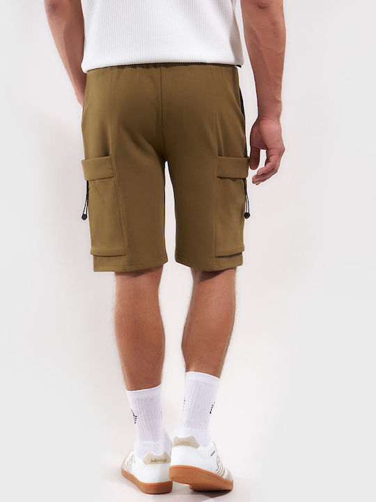 Herren Cargo Shorts Khaki