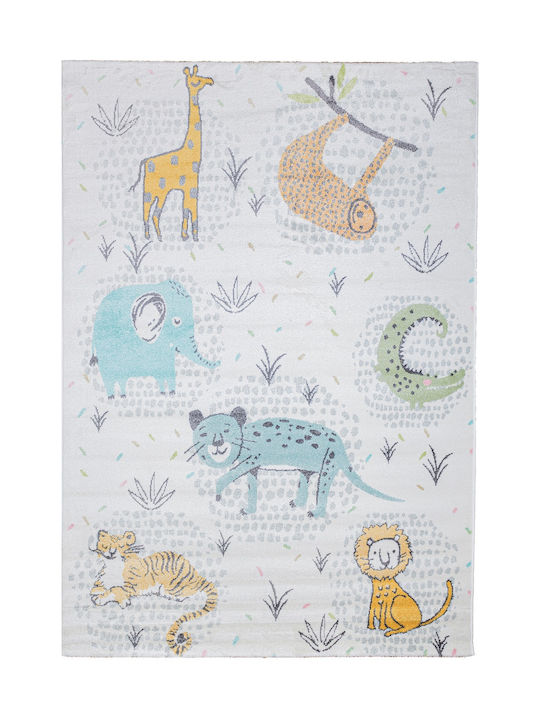 Klonaras 257 Παιδικό Χαλί Multicolor 160x230cm Πάχους 10mm