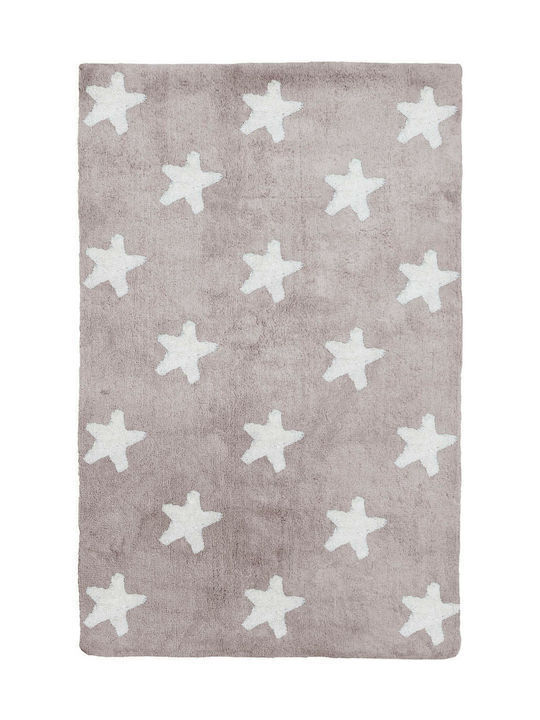 Klonaras Kids Cotton Rug Piccolo Stars Round 130cm 9mm