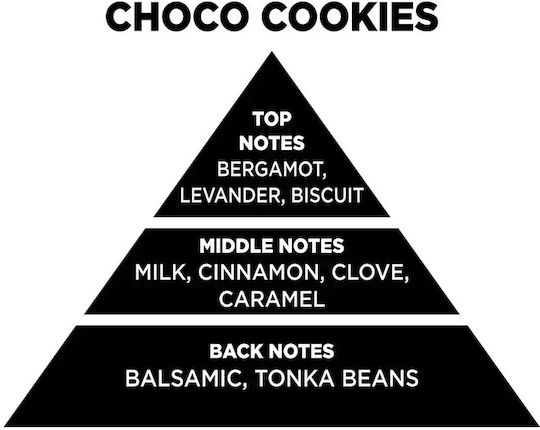 Wax Melt Würfel Choco Cookies Handgemachte Raumdüfte aus Soja