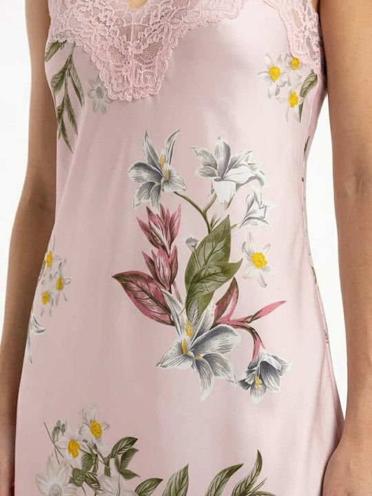 Cootaiya Summer Women's Pink Nightgown
