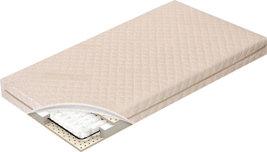 Greco Strom Anatomic Saltea Pat de copil Minos cu Latex 90cmx200cmx16cm