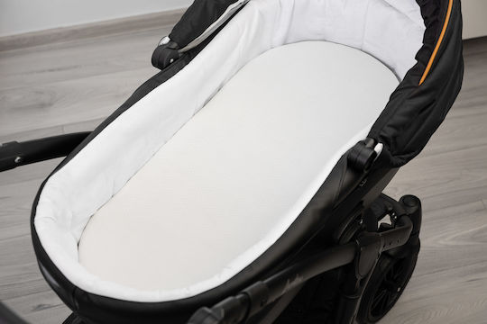 Sensillo Mattress Moses Basket / Carry Cot with Coconut Fiber 35cmx75cmx3cm