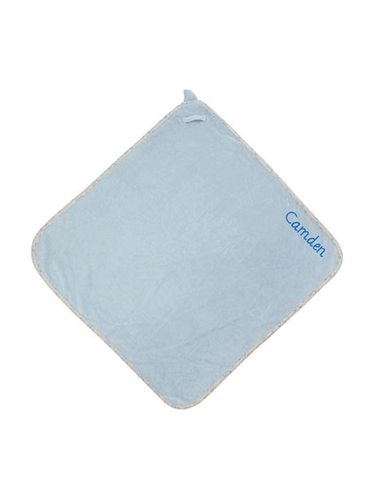 Stephen Joseph Baby-Badetuch mit Kapuze Shark Hellblau 74x74cm
