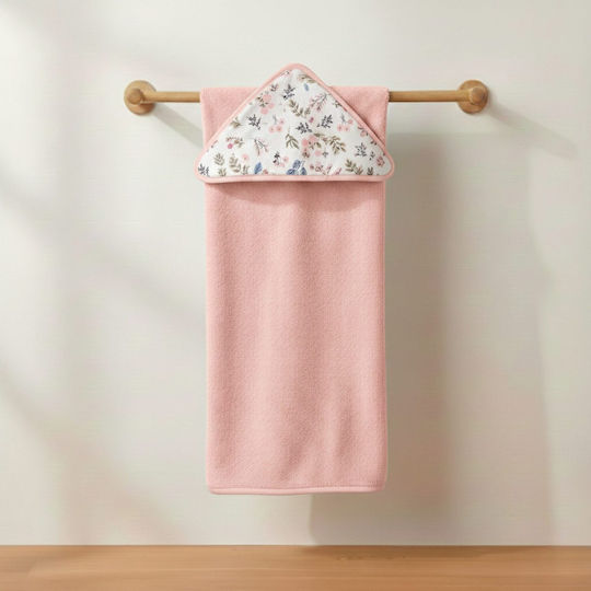 abo Baby Bath Towel Bathrobe Hooded 75x75cm