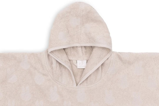 Jollein Baby Bademantel Kapuzen mit Nougat Farbe 64cm