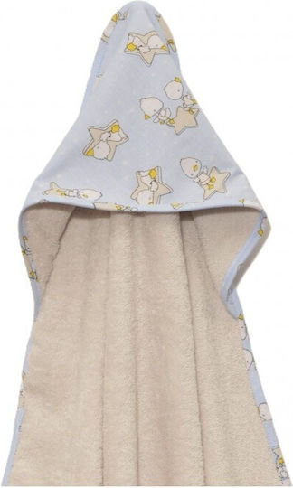 Baby Oliver Детска Шапка-Худи Многоцветна 75x75см
