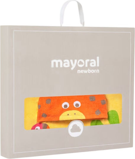 Mayoral Baby Bademantel Kapuzen Jungen Senf