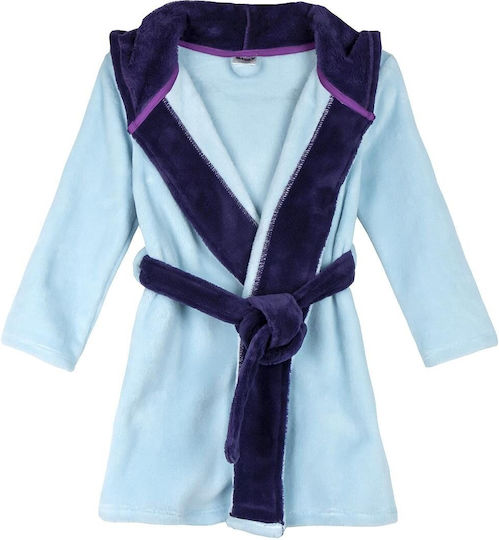 Educa Hooded Baby Bath Towel Blue