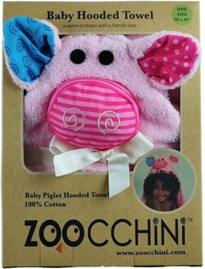 Zoocchini Baby-Badetuch mit Kapuzen 75x75cm