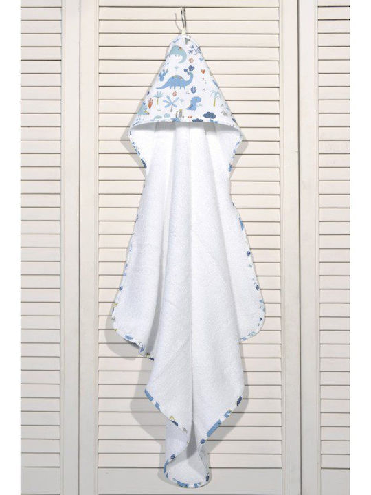 Baby Oliver Baby-Badetuch mit Kapuzen 75x75cm Baby Oliver Baby-Badetuch mit Kapuzen 75x75cm