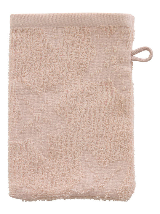Baby Poncho Bathrobe Hooded Sea Pink 55x70cm