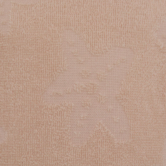 Βρεφικό Πόντσο-Μπουρνούζι με Κουκούλα Sea Pink 55x70εκ.