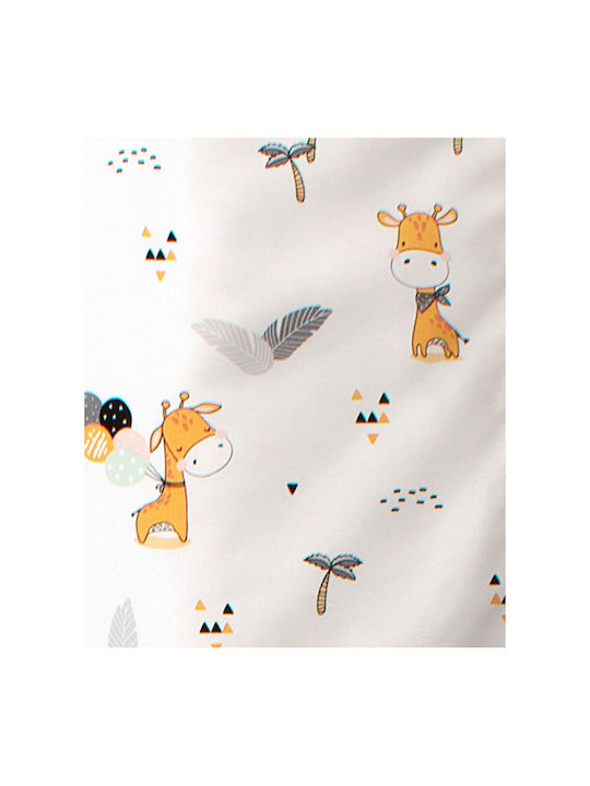 Dimcol Giraffe 599 Пелена Хасе Бяла 80x80см