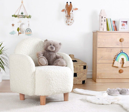 Armchair White 47x51cm
