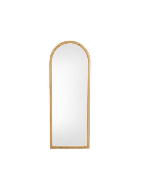 Liberta Scandi Oglindă de Perete De Corp Întreg cu Bej Ramă din Lemn 160x60cm 1buc