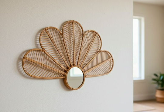 Polihome Maori Wandspiegel Beiges