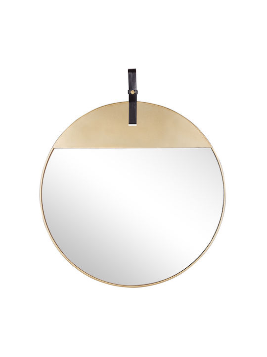 60 cm Gold Wandspiegel Gurs