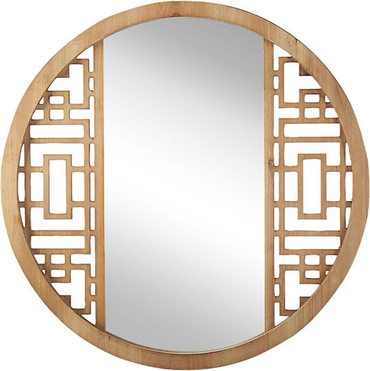 Wandspiegel 60 cm Helles Holz Firminy Wandspiegel 60 cm Helles Holz Firminy